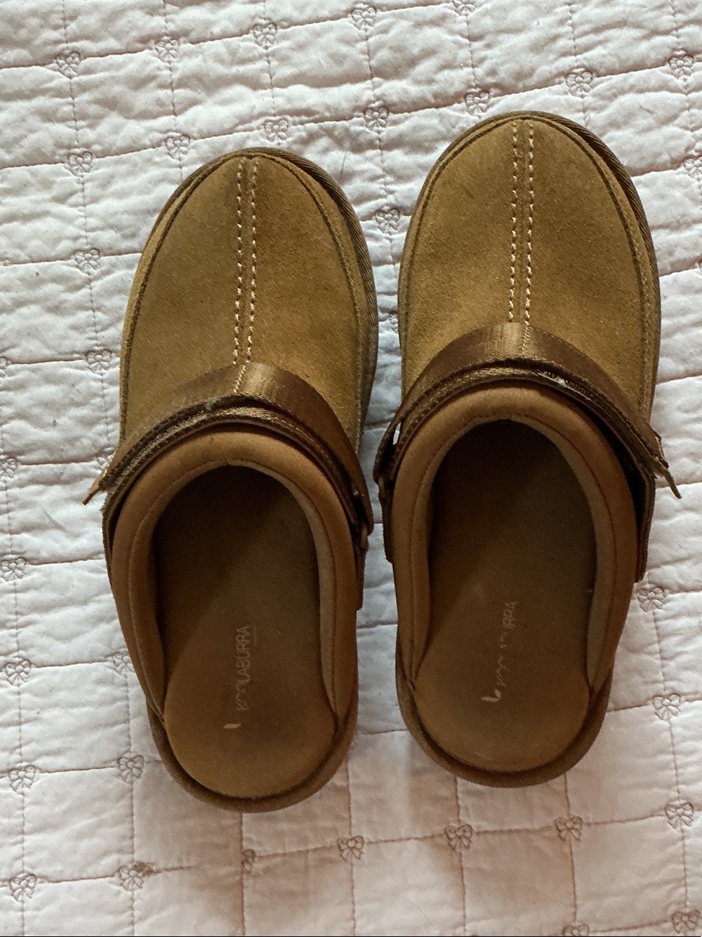 Koolaburra Brown Slip-On Suede Clog Mules